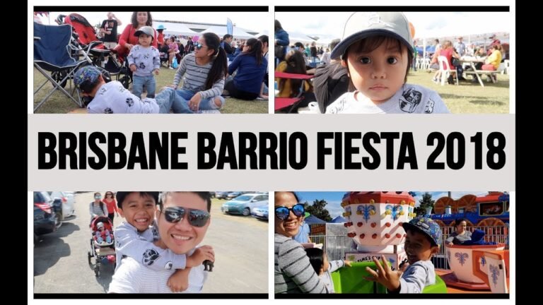 BRISBANE BARRIO FIESTA 2018 – PINOY FAMILY ABROAD VLOG – TAGALOG ENGLISH