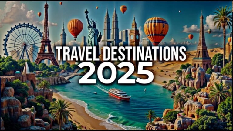 Where Should You Travel in 2025? These Places Will AMAZE You!