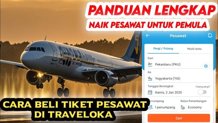 Panduan Lengkap Cara Memesan Tiket Pesawat dan Naik Pesawat untuk Pertama Kali: Tips untuk Pemula