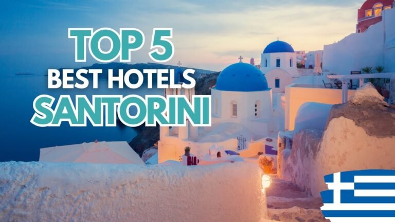 Best Hotels in SANTORINI Greece 🇬🇷 (Top 5 Retreats You NEED TO Consider)