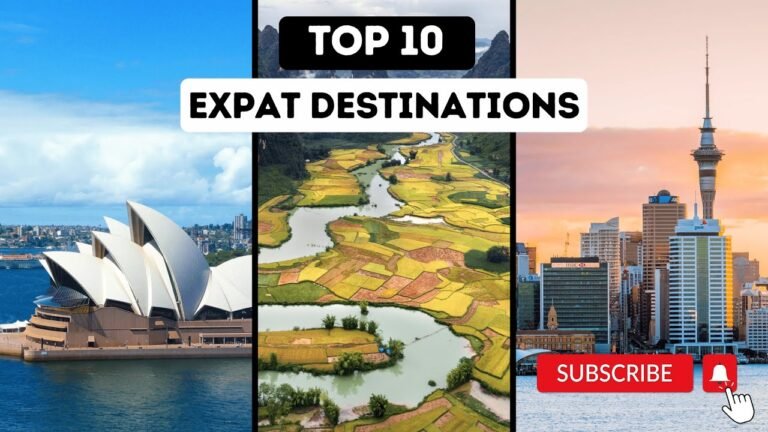 🌎 Top 10 Expat Destinations for 2025! | Where to Live & Thrive Abroad ✈️ | Travel-Rizz