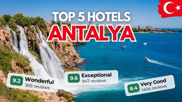 Best Hotels in ANTALYA Turkey 🇹🇷 (Top 5 STUNNING Retreats)