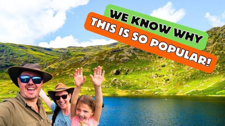 We KNOW WHY this is POPULAR! | Waterfalls, Tarn Hike, Forests | Lake District England Family Travel