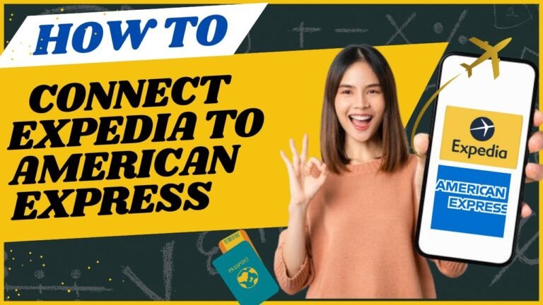 How to connect Expedia to American express I DOUBLE Z