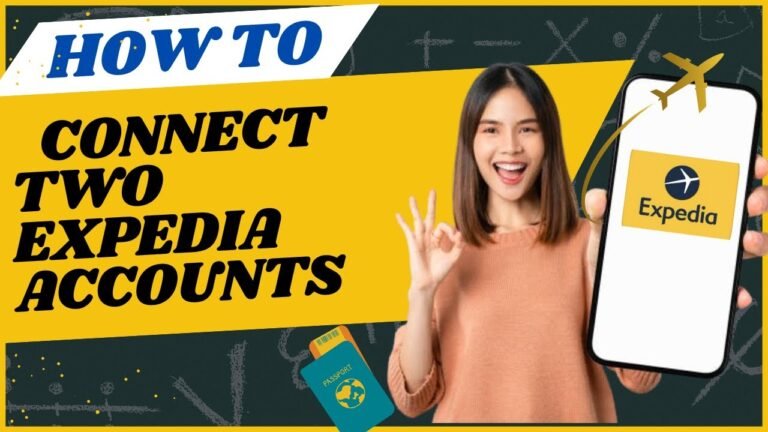 How to connect two Expedia accounts I DOUBLE Z