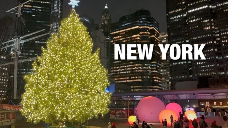 New York City LIVE Manhattan Christmas Walk 2024 on Saturday (December 7, 2024)